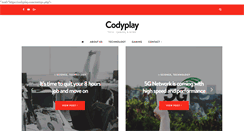 Desktop Screenshot of codyplay.com